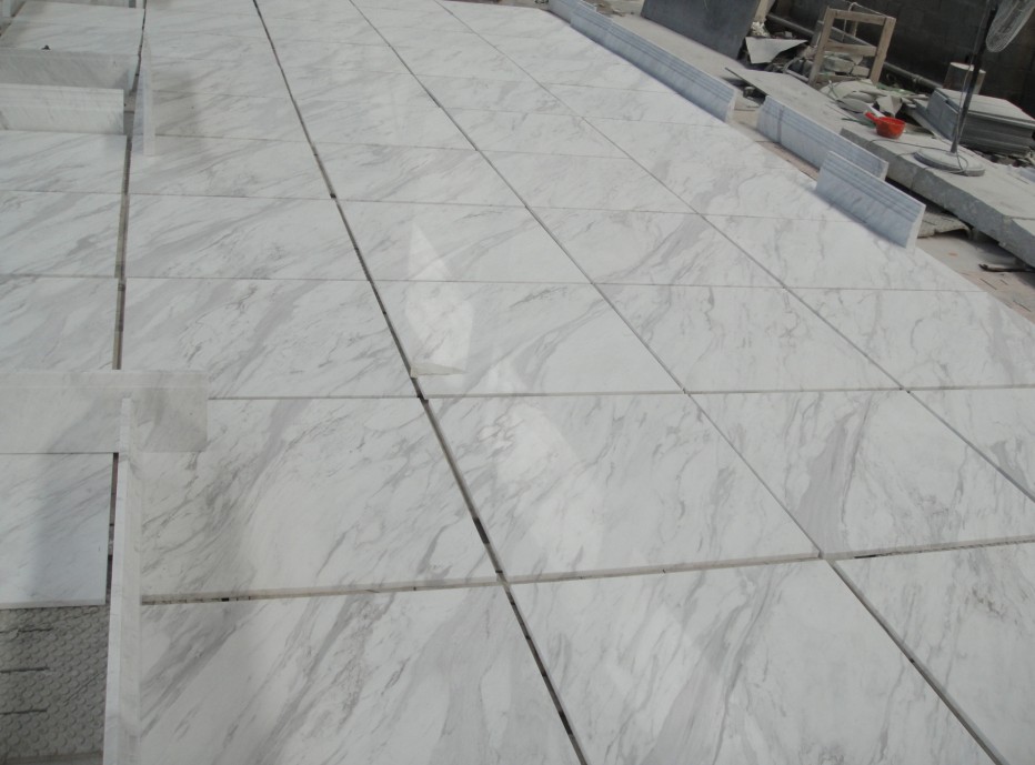 Volakas White Marble Tile
